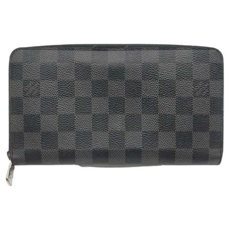 Louis Vuitton Damier Graphite Zippy Organizer NM Black/Grey 